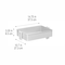 Lexington 3-Tier Rolling Cart by Simply Tidy®